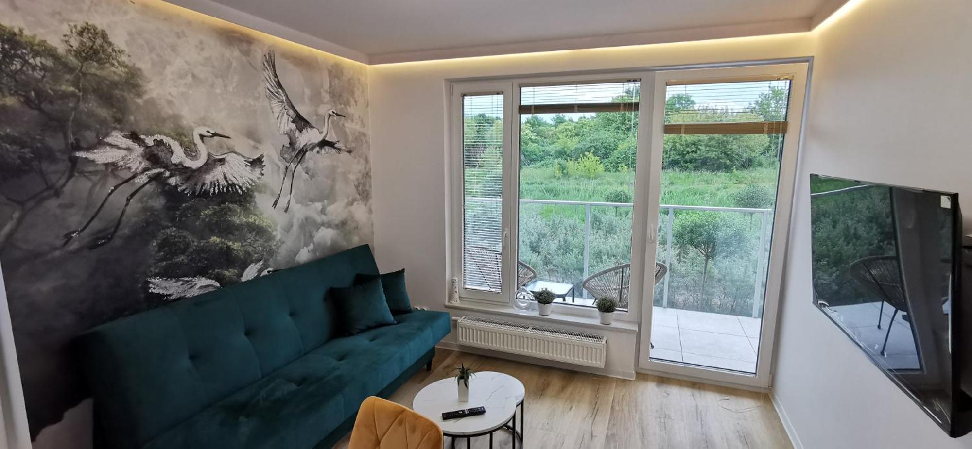 Flou Przystan Letnica 79, Parking & 700m Plaza Apartament